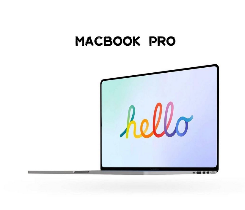 苹果M1X MacBook Pro新机曝光!边框更窄,品牌Logo去掉